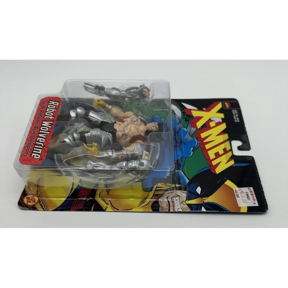 1998 TOY BIZ MARVEL X-MEN ROBOT WOLVERINE ROBOTIC ARM WEAPONS #48346 SEALED